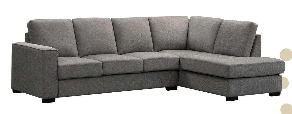 Beetrice Fabric 3 Seater with Chaise