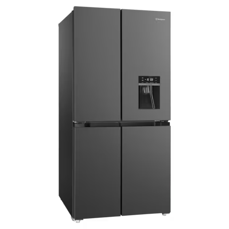 Westinghouse 492L French Door Fridge Matte Charcoal Black WQE4960BA