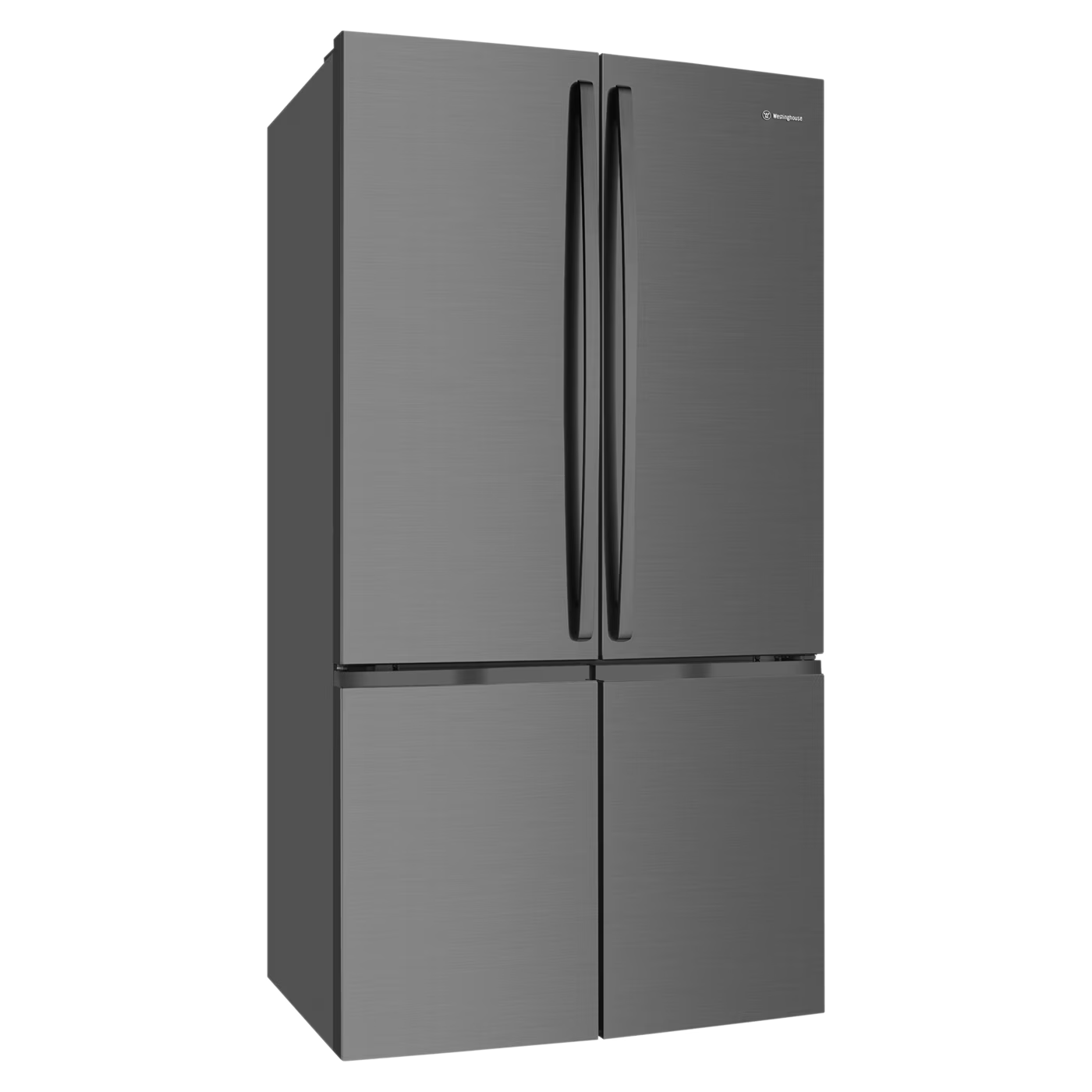 Westinghouse 541 L Quad-Door Fridge – Dark Stainless Steel (WQE6000BB) – Factory Second (Category C)