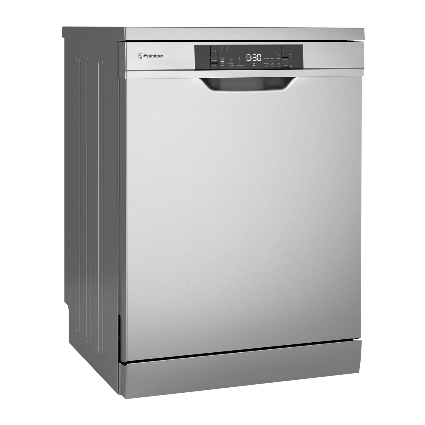 Westinghouse 15-Place Freestanding Dishwasher – Stainless Steel (WSF6606XB) – Factory Second (Category A)