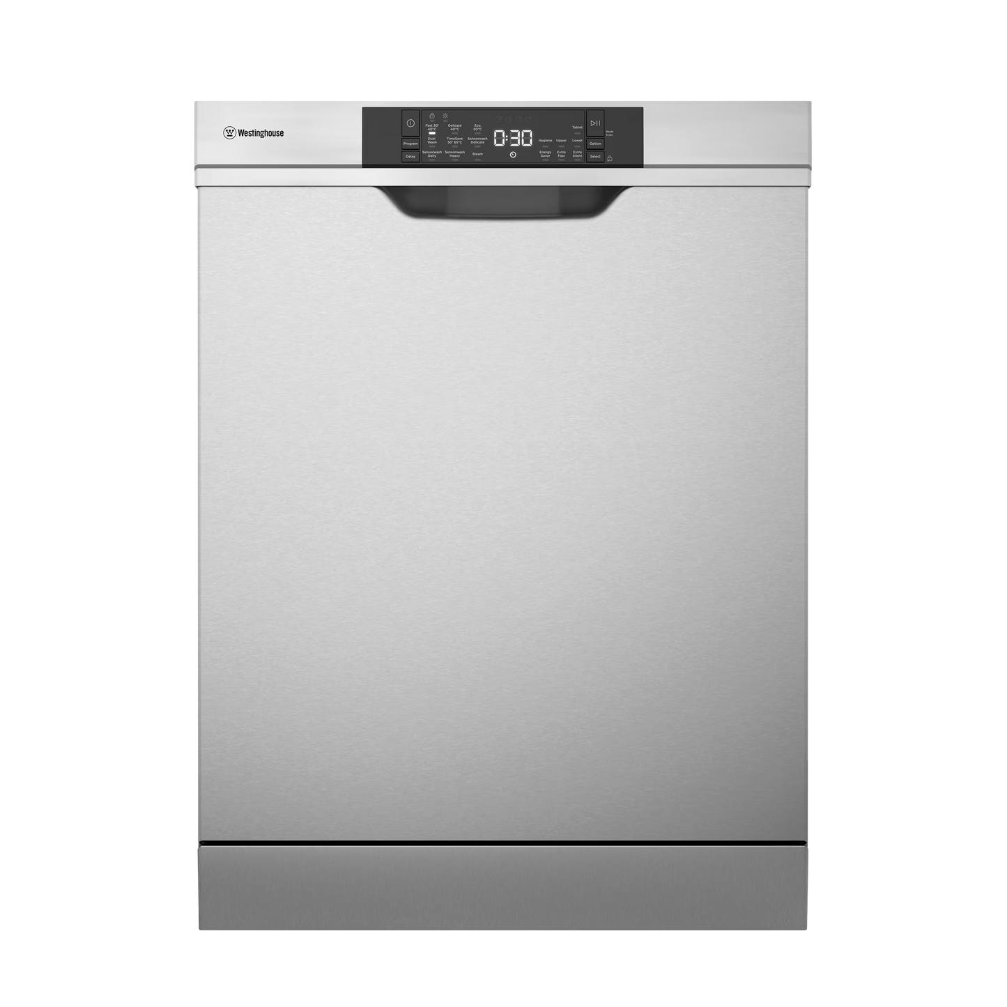 Westinghouse 15-Place Built-Under Dishwasher – Stainless Steel (WSU6608XB) – Factory Second (Category C)
