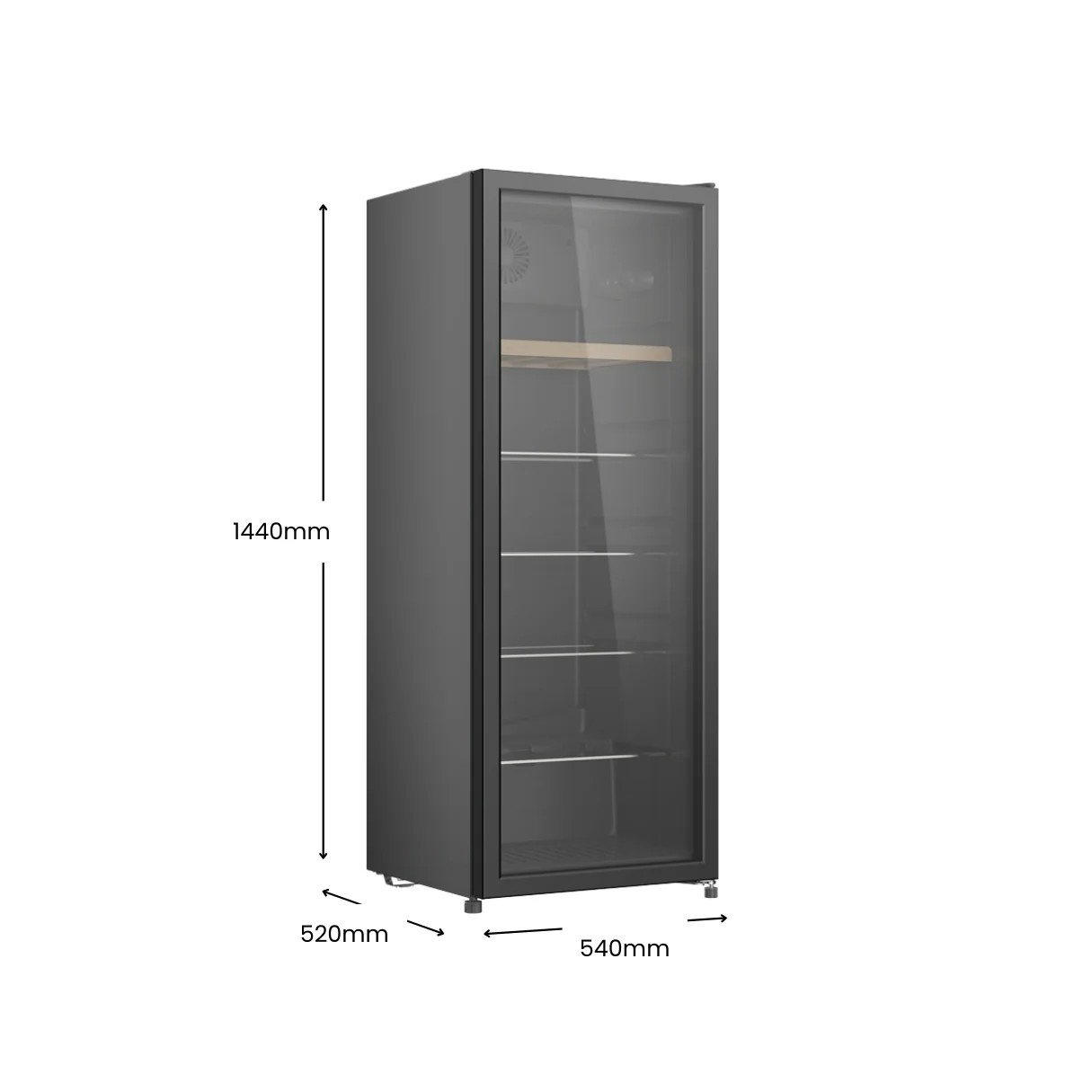 CHiQ 233 L Beverage Center CBC233BG