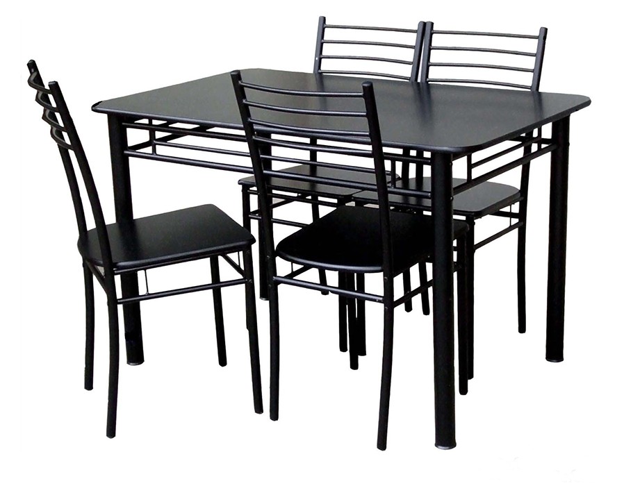 Leeton Black Dining Suite
