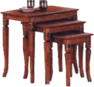 Crystal Nest of 3 Tables, Nest of Tables, Adelaide Furniture and Electrical, Adelaide Furniture and Electrical