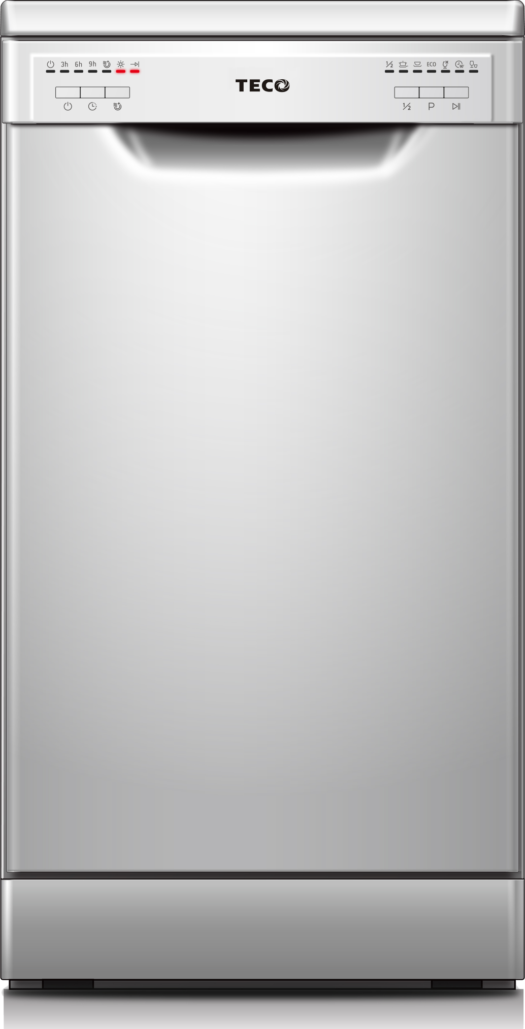 Teco 9 Place Slimline Dishwasher TDW09WAM White