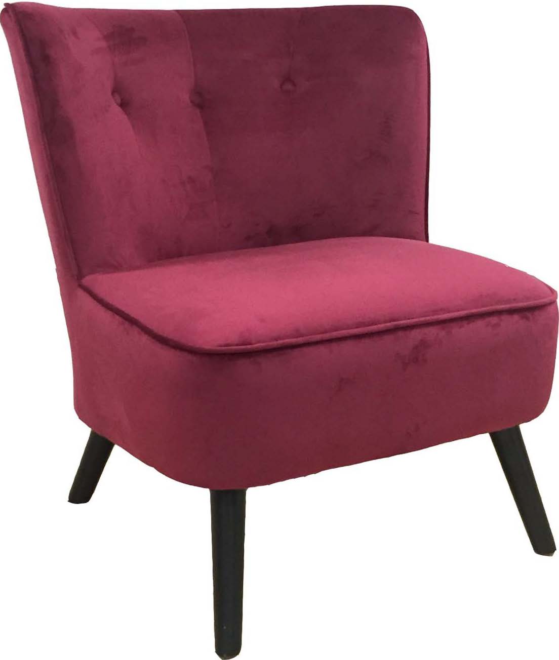 Solution Velvet Occasional Chair