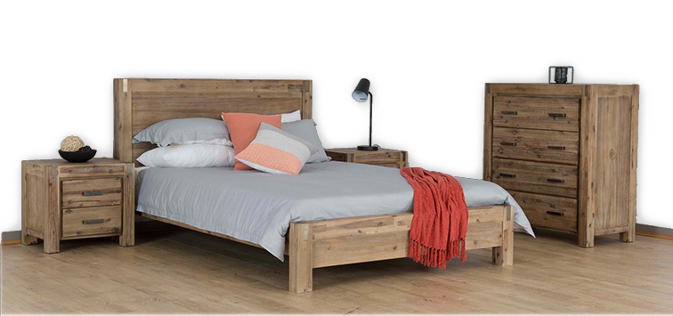 Sterling 4 Piece Queen Bedroom Suite