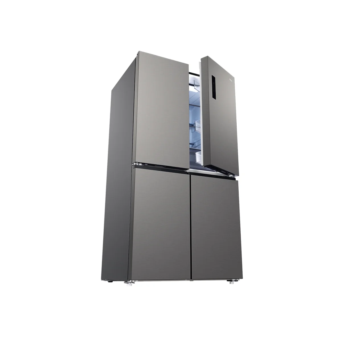 CHiQ 601L Quad Door Fridge VCM Silver CCD596NS