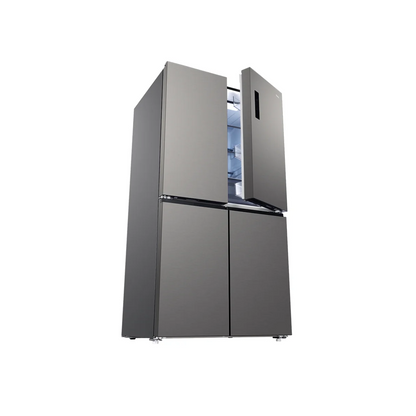 CHiQ 601L Quad Door Fridge VCM Silver CCD596NS