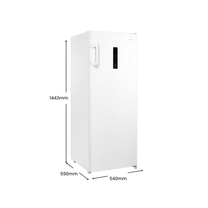 CHiQ 166L Hybrid Upright Freezer CSH166NW White