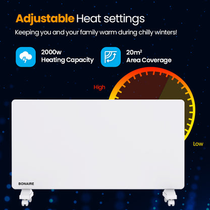 Bonaire 2000W Electric Panel Heater