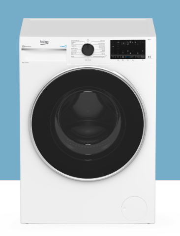 Beko 8Kg Front Load Washer With Steam