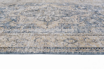 Allen Blue Traditional Rug – 160cm x 230cm
