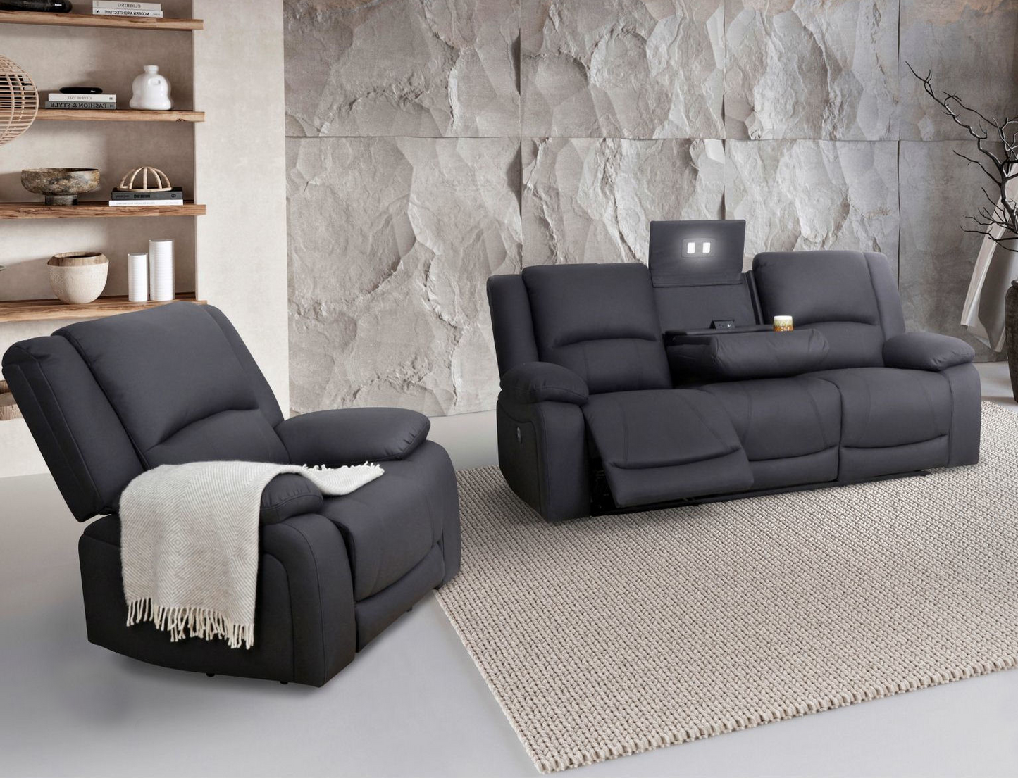 Baxter Electric Recliner Suite – 3ERER + ER + ER – On Sale Now!