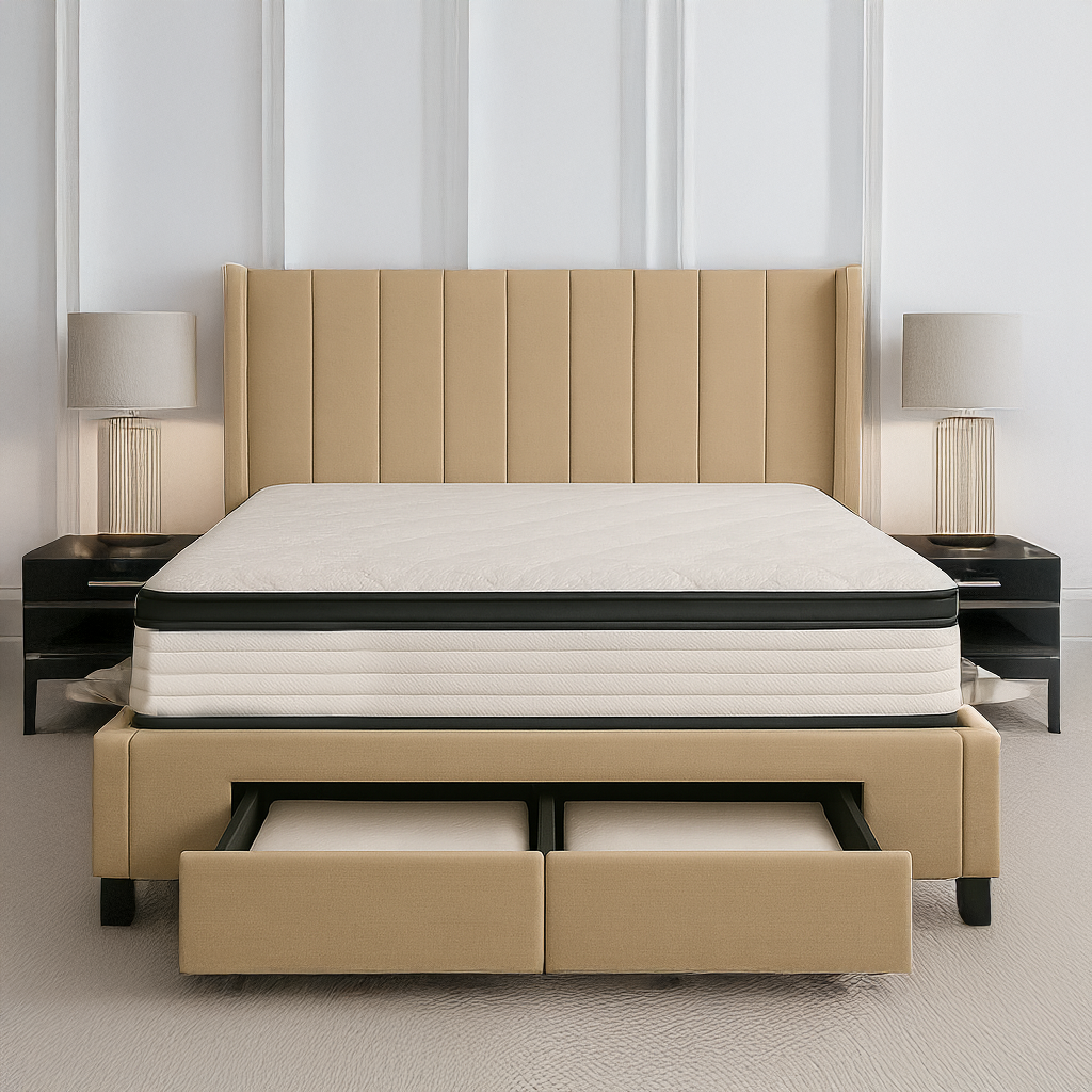 Bianca Upholstered Storage Bed