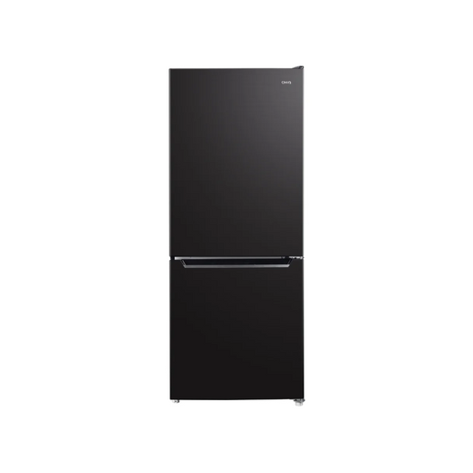 CHiQ 283L Bottom Mount Fridge Black Steel CBM282NBS5E