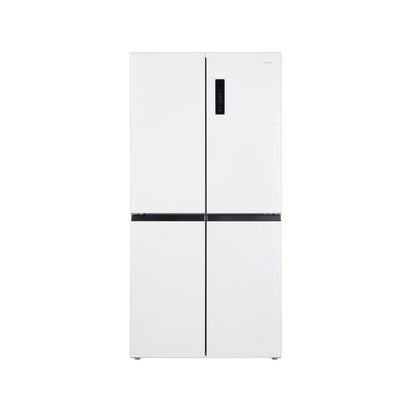 CHiQ 503L Quad Door Fridge White Steel