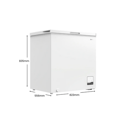 CHiQ 200L Hybrid Chest Freezer CCF199WE White