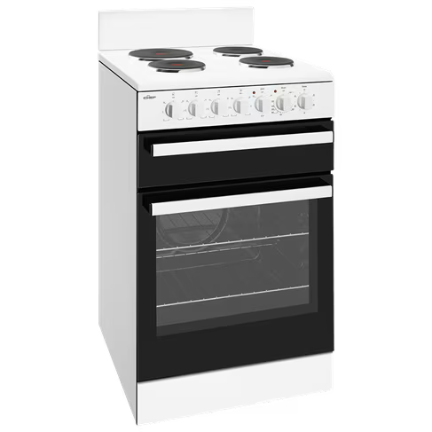Chef 54 cm Freestanding Electric Cooker – White (CFE533WB) – Factory Second (Category B)