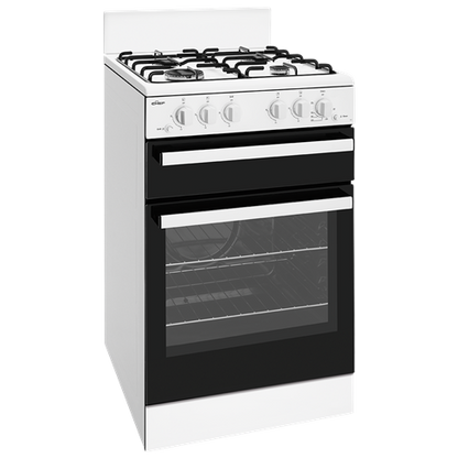 Chef 80 L Gas Freestanding Cooker – White (CFG501WCH) – Factory Second (Category B)