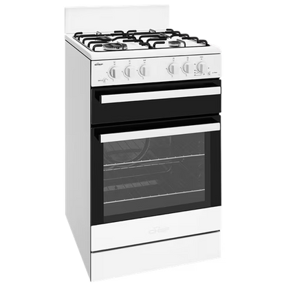 Chef 54 cm Freestanding Gas Cooker – White (CFG503WCH) – Factory Second (Category A)
