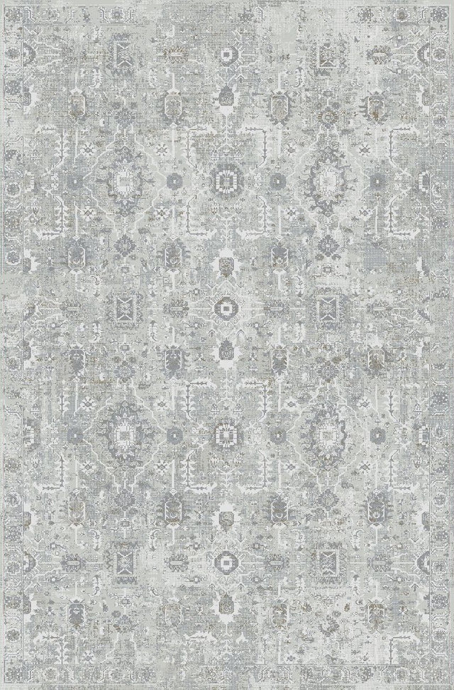 Charm Tribal Grey Beige Rug – 160x230cm