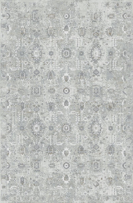 Charm Tribal Grey Beige Rug – 160x230cm