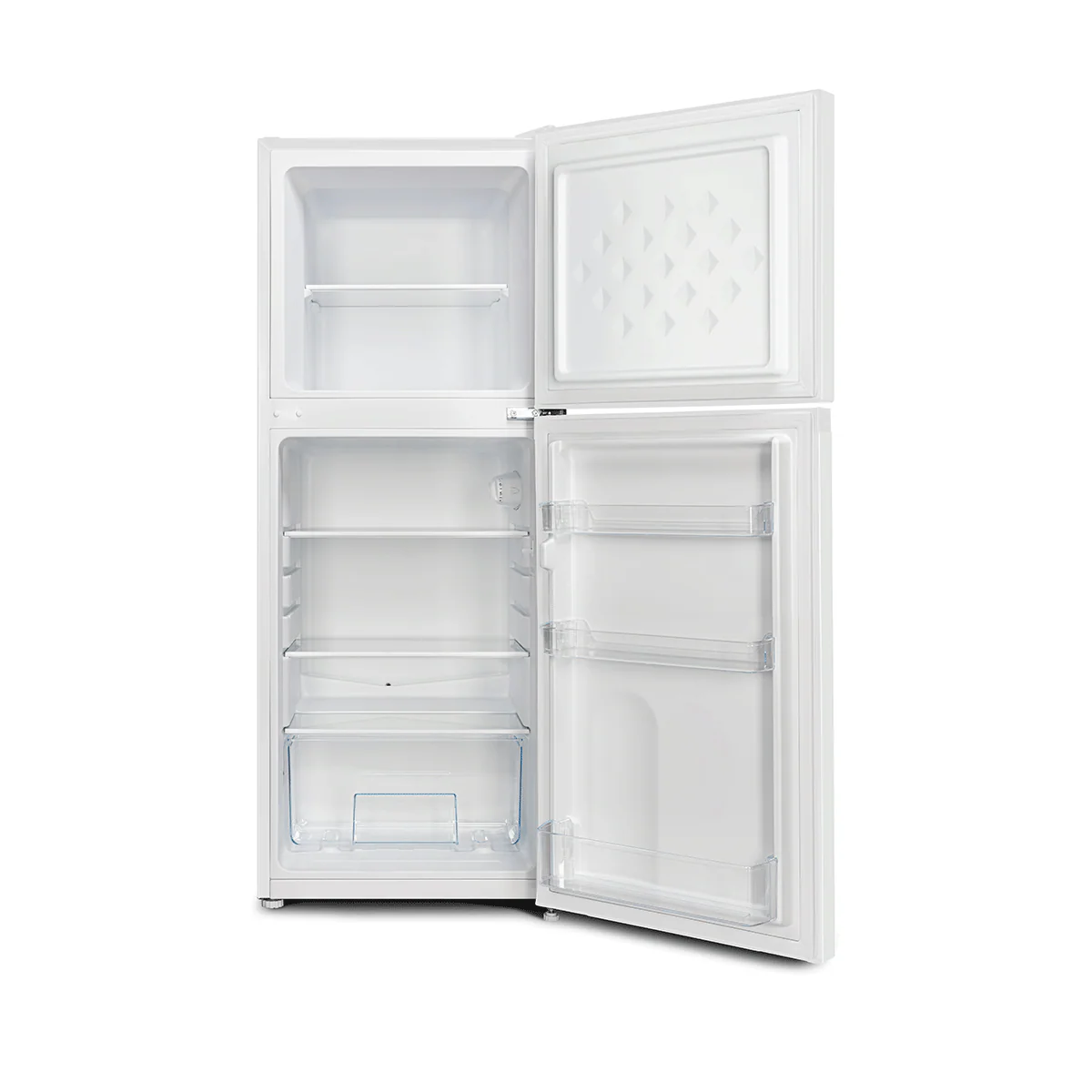 CHiQ 118L Two Door Bar Fridge – White CTM118DW
