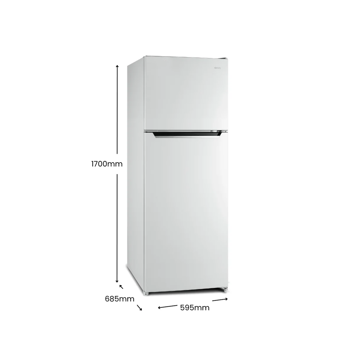 CHiQ 348L Top Mount Fridge CTM348NW5E White