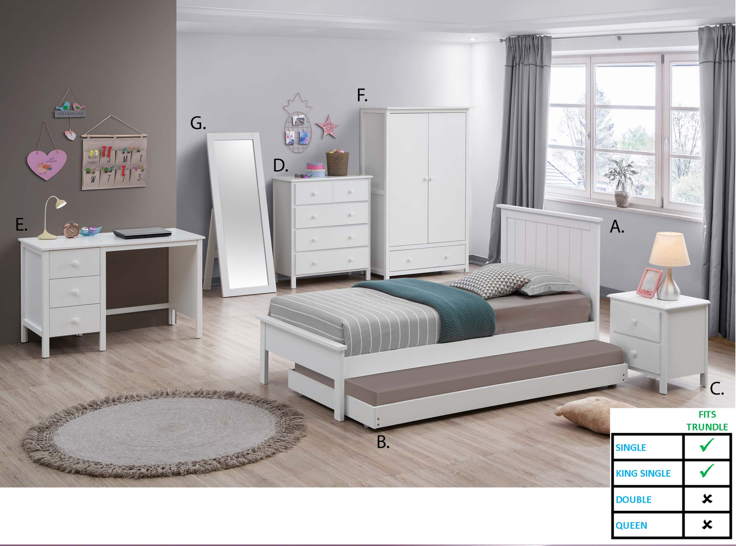 Casper Bedroom Suite