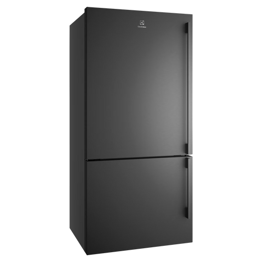 Electrolux 496 L Bottom-Mount Fridge + Freezer – Matte Black (EBE5007BD-R) – Factory Second (Category B)