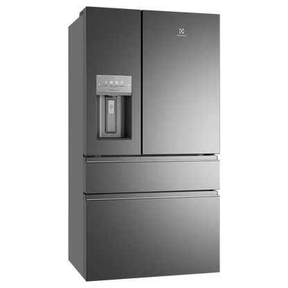 Electrolux 609 L UltimateTaste 900 French Door Fridge – Dark Stainless Steel (EHE6899BA) – Factory Second (Category B)