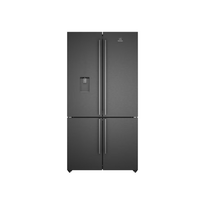 Electrolux 562L Quad Door Fridge – Matte Charcoal Black (EQE5657BA) – Factory Second (Category A)
