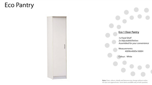 Eco Single Door Pantry