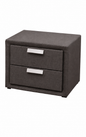 Encore 2 Draw Grey Fabric Bedside