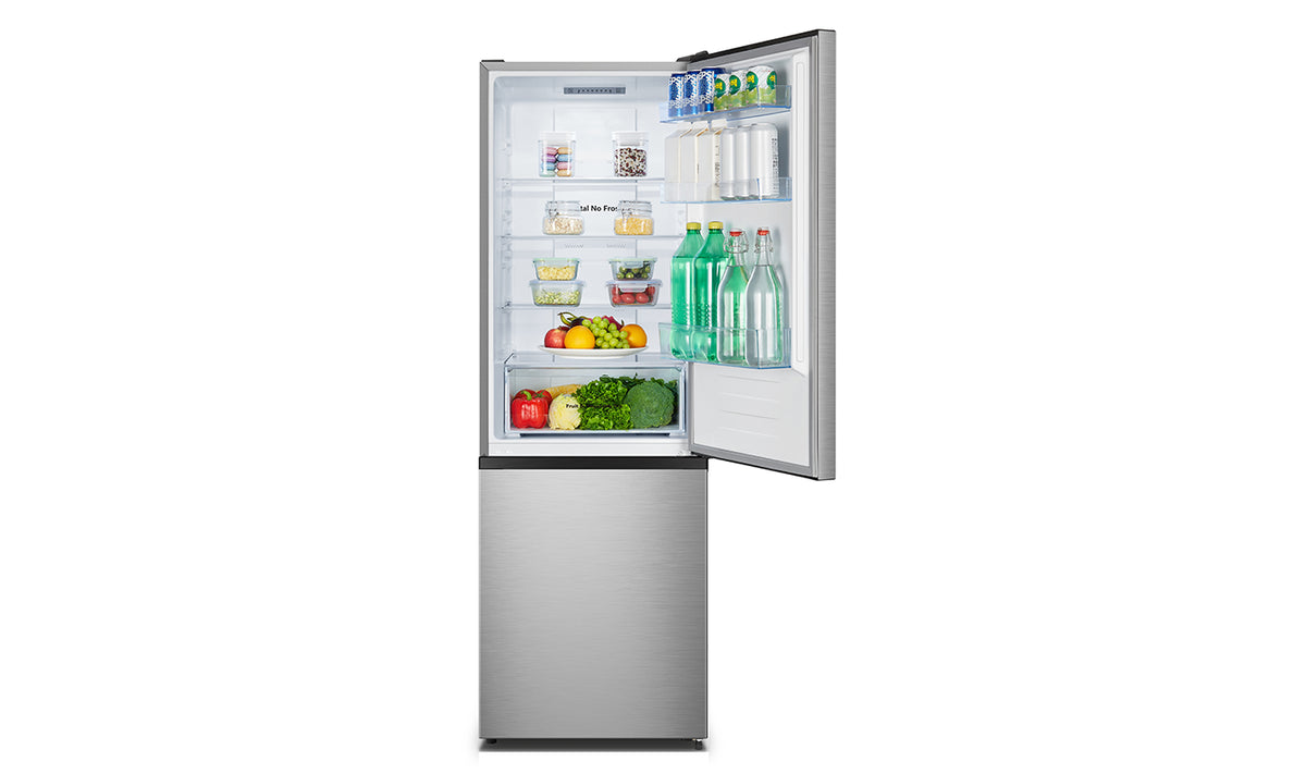 Hisense 292L Bottom Mount Fridge HRBM292S Stainless