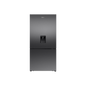 Hisense 500L PureFlat Bottom Mount Fridge HRBM500TBW Dark Steel
