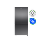 Hisense 503L PureFlat Bottom Mount Fridge HRBM503E Dark Stainless Steel