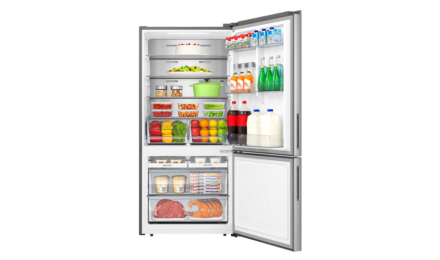 Hisesne Pure Flat 503 Litre Stainless Steel