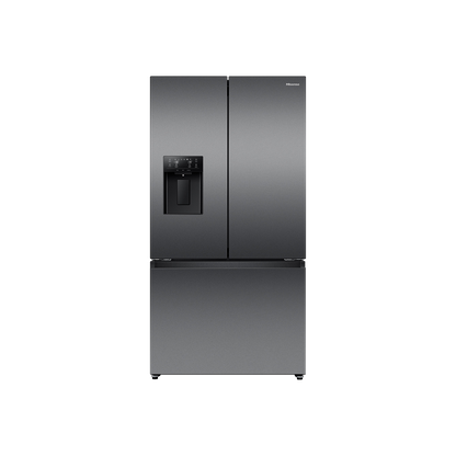 Hisense 634L PureFlat French Door Fridge HRFD634BW Dark Steel
