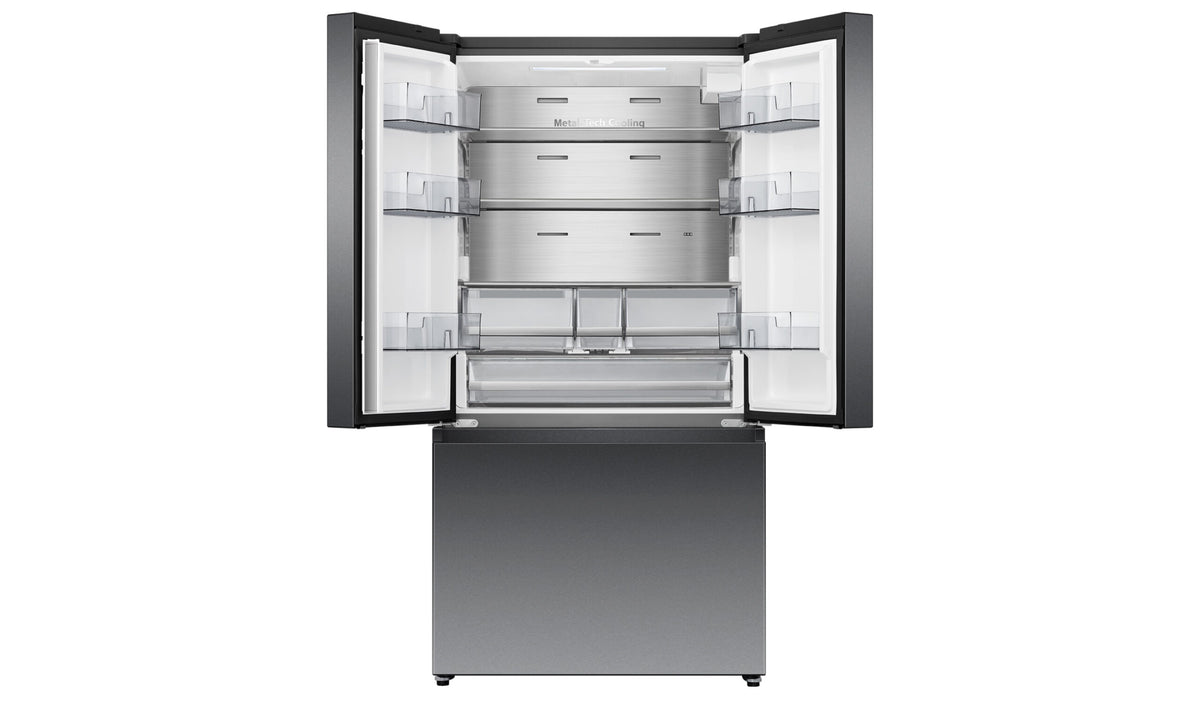 Hisense 634L PureFlat French Door Fridge HRFD634BW Dark Steel