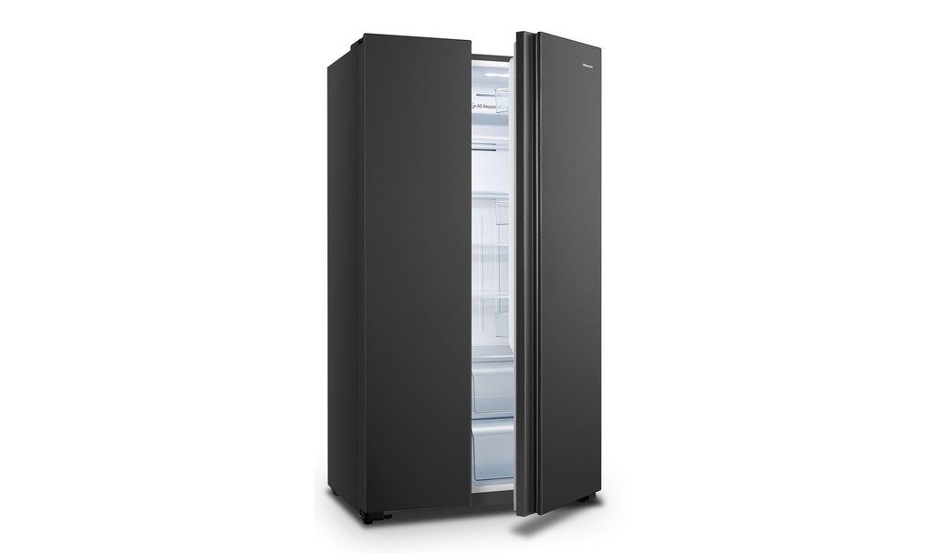 Hisense 519L Frost Free Black Side By Side Fridge Adelaide Furniture