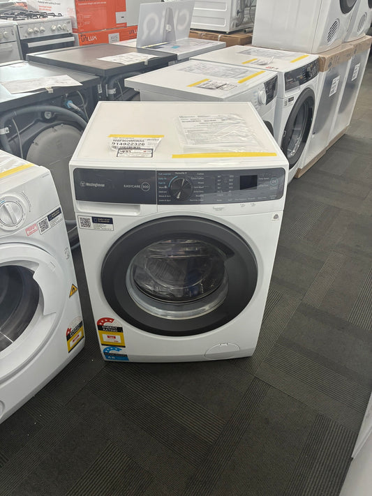Westinghouse 8kg Front Load Washing Machine WWF8024M5WA — Factory Second (Category A)