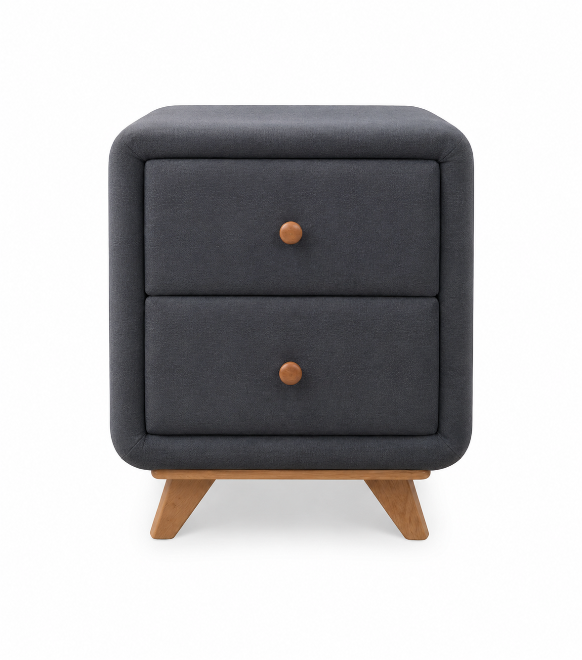 Leia Dark Grey Fabric Bedroom Range