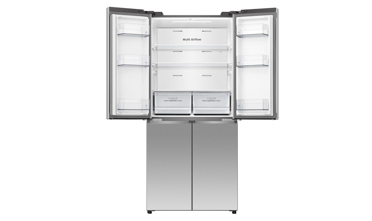 Hisense 483L PureFlat French Door Fridge HRCD483TS Stainless Steel