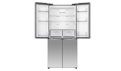 Hisense 483L PureFlat French Door Fridge HRCD483TS Stainless Steel