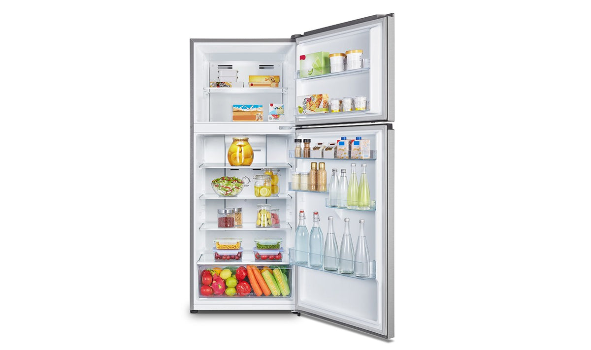 Hisense 424L Top Mount Fridge HRTF424S Silver