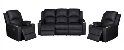 Prato Electric Recliner Lounge Suite