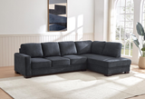 SAM 3 SEATER + RHF Chaise CHARCOAL