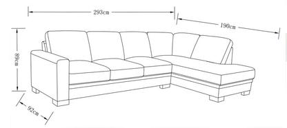 Sam 3 Seater + Chaise